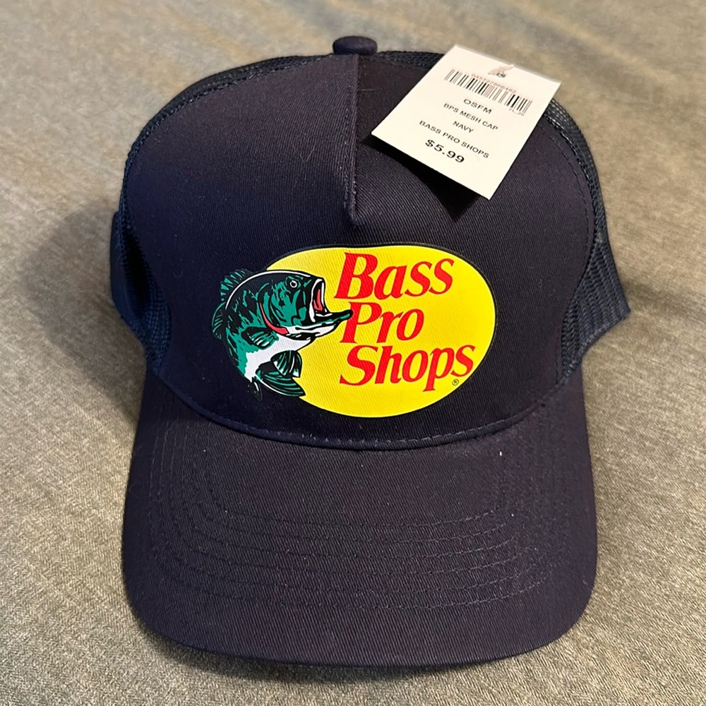 Unisex Bass Pro trucker hat